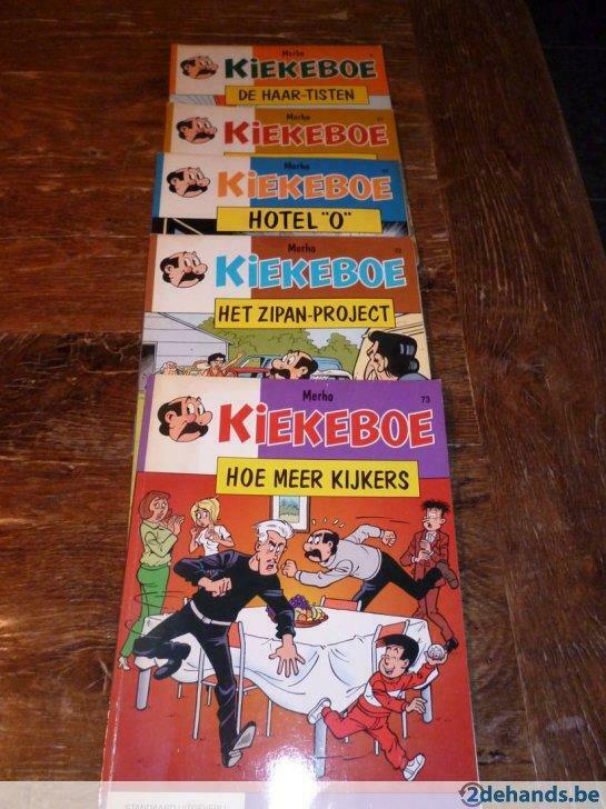 Boeken strips stripboeken KIEKEBOE MERHO Standaard Uitgeveri, Boeken, Ophalen, Gelezen