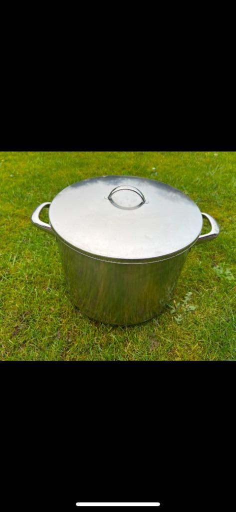 Casserole inox Demeyere 9 litres 30X 23 cm, Maison & Meubles, Cuisine | Casseroles & Poêles, Comme neuf, Casserole, Bidon ou Boîte
