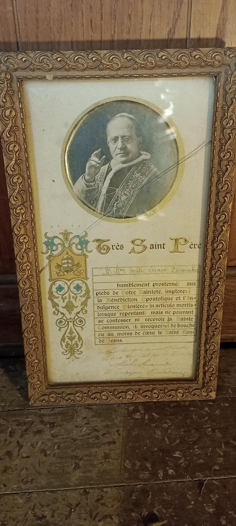 Gravure religieuse, 21x36, n160, Enlèvement ou Envoi