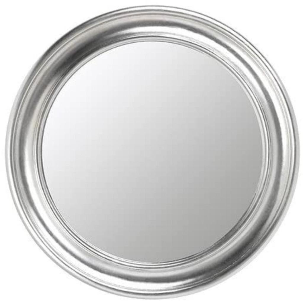 2 x Spiegel Zilver ( Ikea : Model Songe) – 72 cm - Nieuw, Huis en Inrichting, Ophalen, Nieuw, Rond
