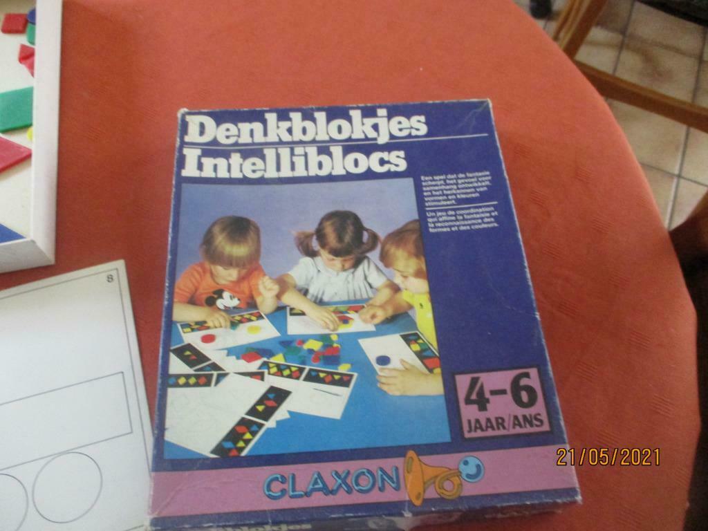 JEU INTELLIBLOCS. 4-6 ANS., Een of twee spelers, Ophalen of Verzenden, Gebruikt