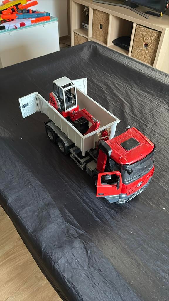 Camion de chantier Bruder, Enlèvement, Comme neuf