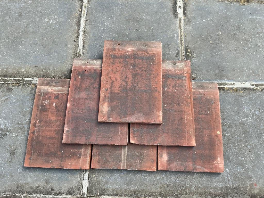 Tuile plate, Ophalen, Steen of Klei, Nieuw, 15 m² of meer