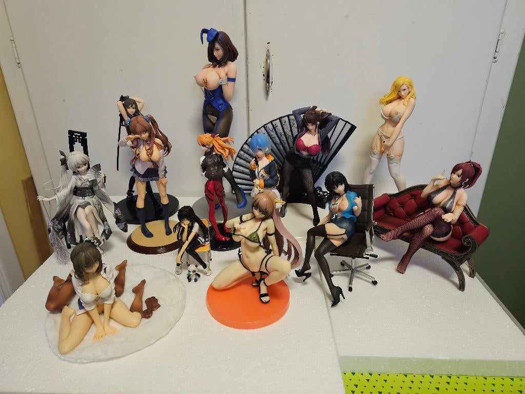 Japanese & Manga sexy animatie figuren, Ophalen, Gebruikt, Overige typen