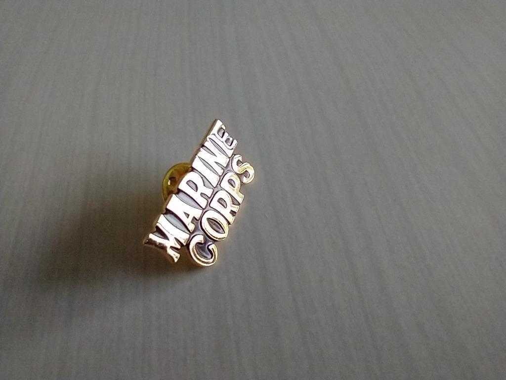 Pin Marine Corps, Ophalen of Verzenden, Nieuw, Overige onderwerpen, Speldje of Pin