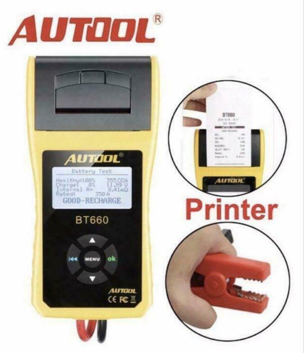 Autool BT 660 batterij tester accu tester, Ophalen of Verzenden, Nieuw