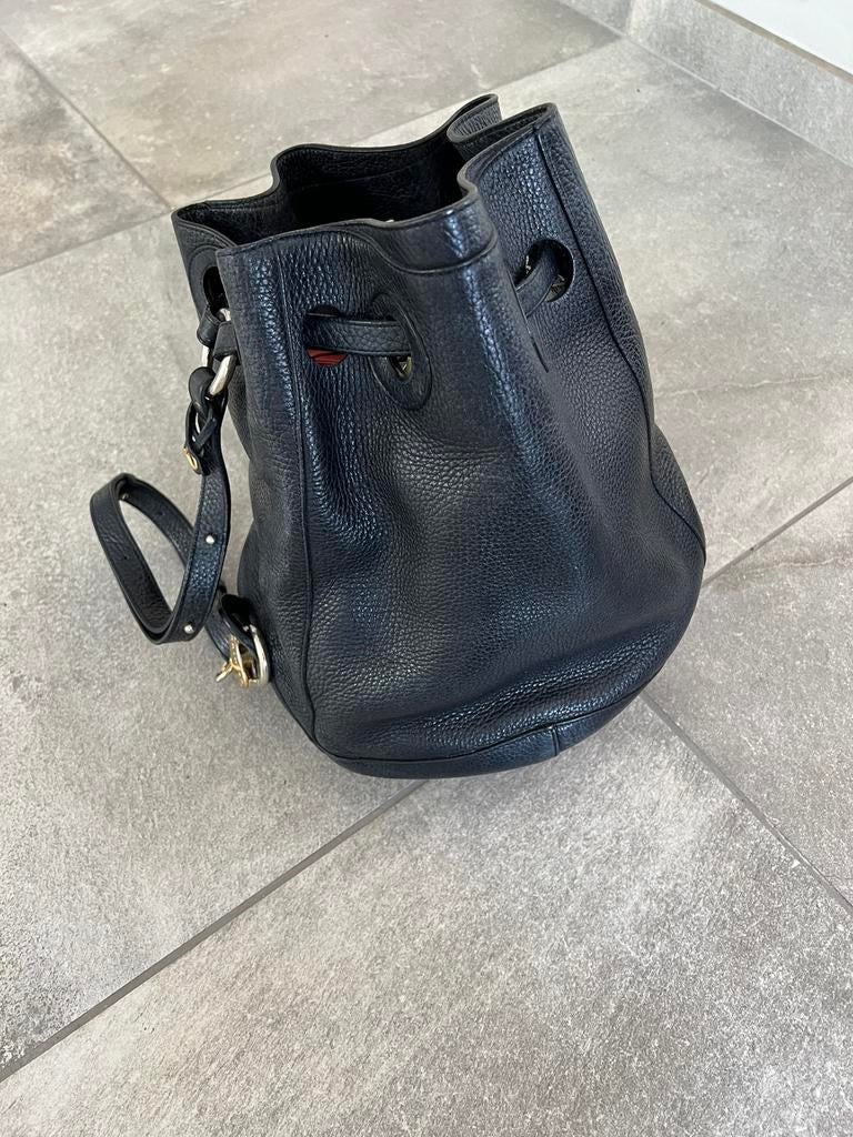 Delvaux handtas blauw “Back Bag “, Ophalen, Gedragen, Delvaux
