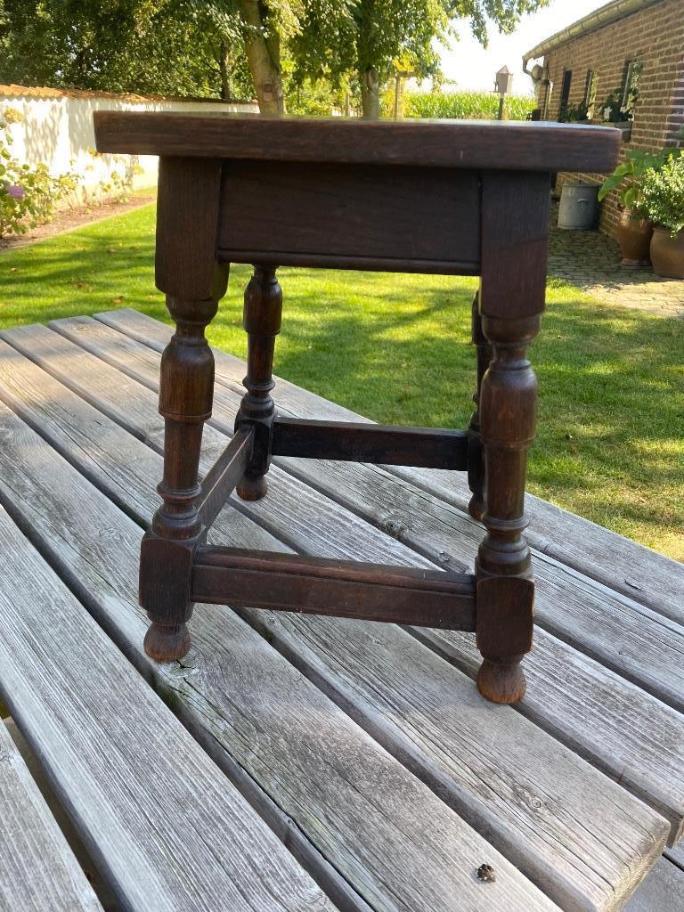 bijzettafeltje, Minder dan 45 cm, Minder dan 55 cm, Gebruikt, Vierkant