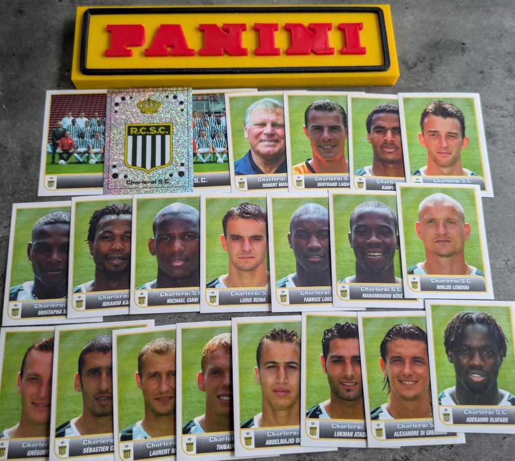 Autocollants foot Panini football 2004 22X SP.CHARLEROI 2004, Envoi, Neuf