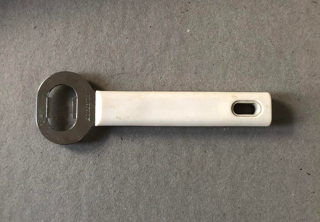 vintage flesopener Brabantia wit, Ophalen of Verzenden