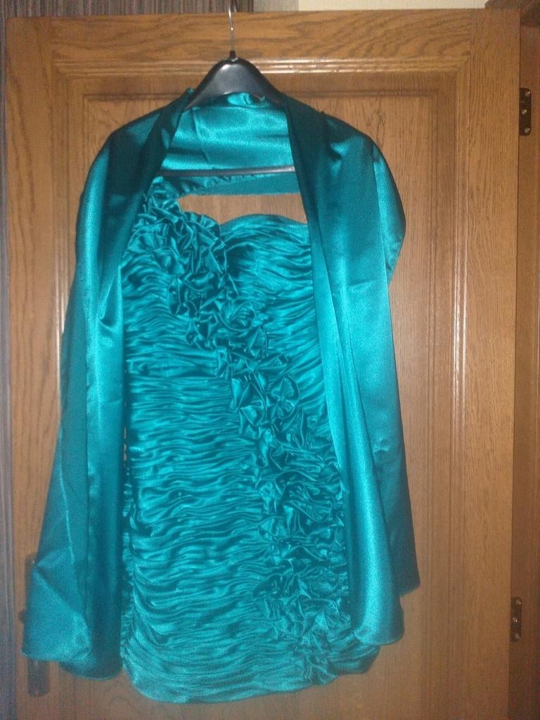 Suitekleed ,avondkleed., Kleding | Dames, Ophalen, Zo goed als nieuw, Maat 36 (S), Groen