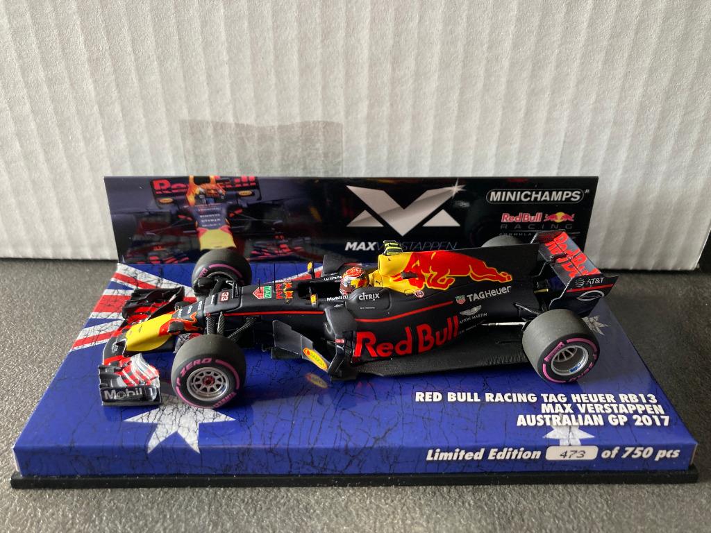 Max Verstappen 1:43 editie 25 Australian GP 2017 RB13 F1, Ophalen of Verzenden, Nieuw, Formule 1