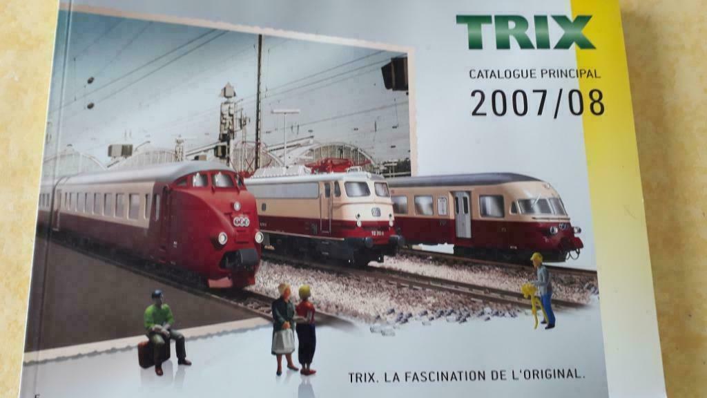Catalogue trains TRIX 2007-2008 - Prix réduit, Ophalen of Verzenden, Zo goed als nieuw, Trein, Boek of Tijdschrift