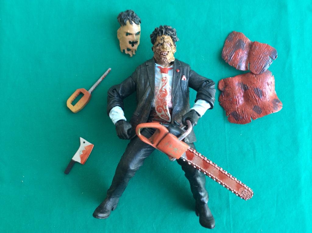 The Texas Chainsaw Massacre 2 Leatherface Figure Mezco, Enlèvement ou Envoi, Comme neuf