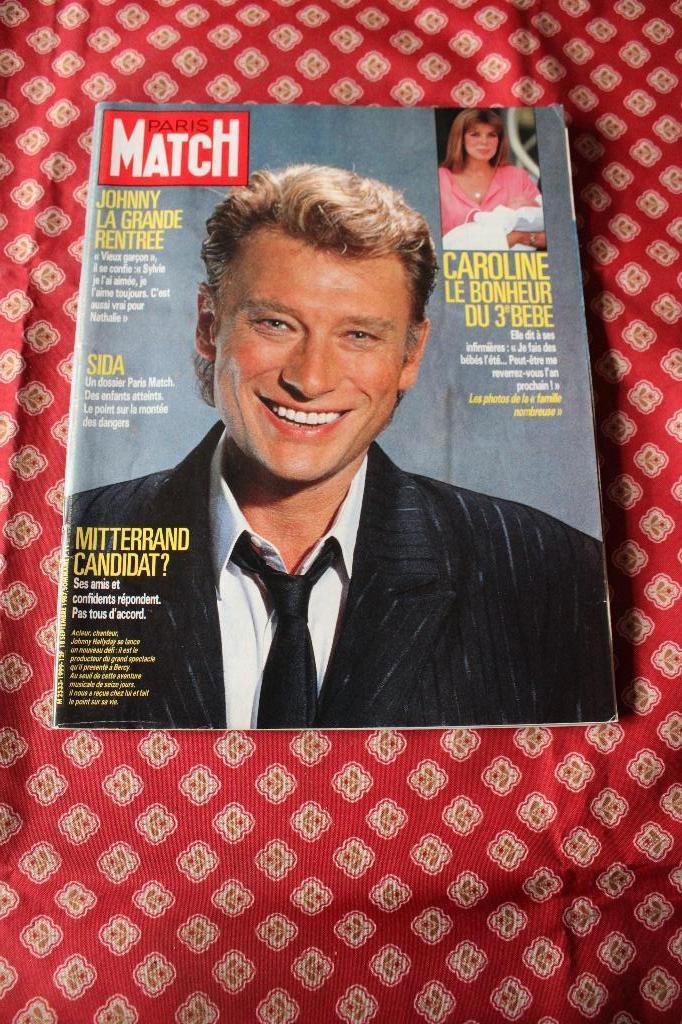 Paris match N1999 -18/09/1987 -Johnny Hallyday, Collections, Revues, Journaux & Coupures, Enlèvement ou Envoi, 1980 à nos jours