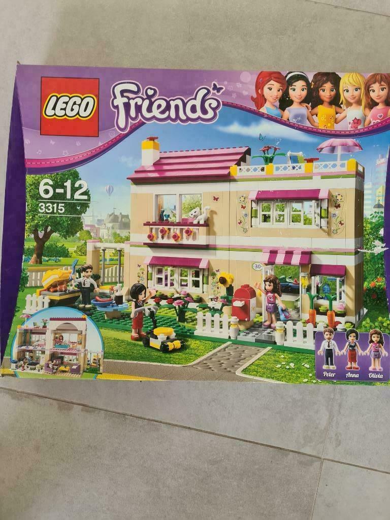 Lego Friends : La villa : 3315, Enfants & Bébés, Enlèvement ou Envoi, Comme neuf, Ensemble complet, Lego