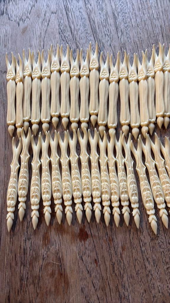 vintage mini-hors-d'oeuvres-vorkjes, Verzamelen, Ophalen of Verzenden