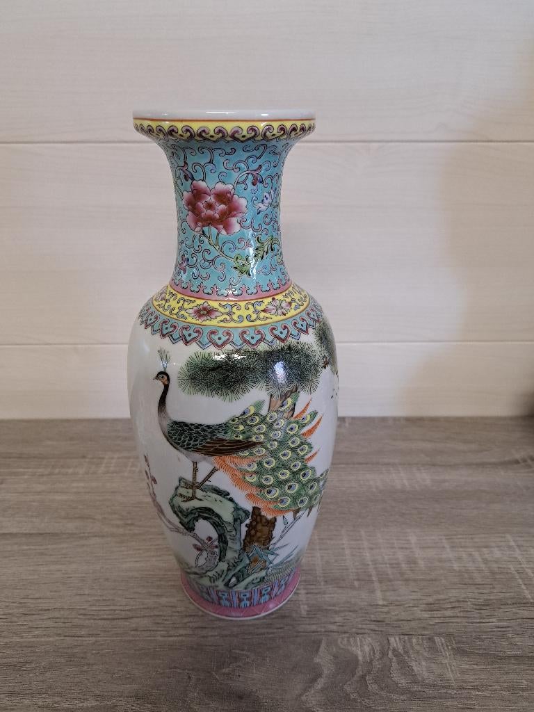 Chineese vaas, Ophalen
