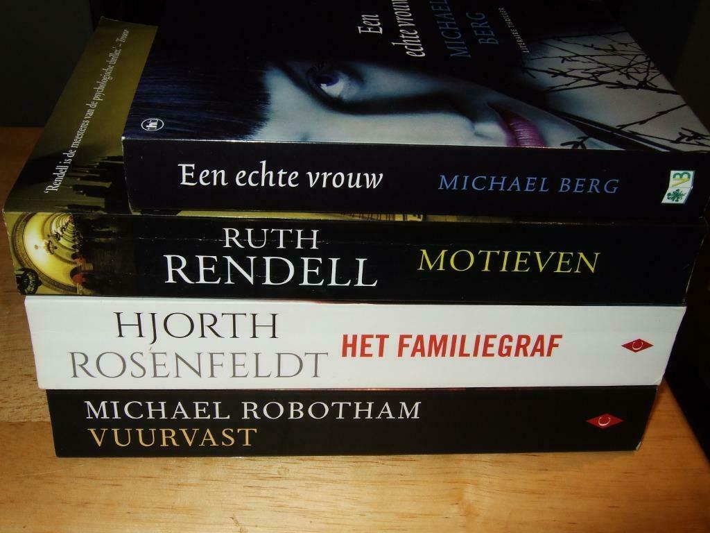 THRILLERS : 4 mooie thrillers (zie titels hierna), Enlèvement ou Envoi, Utilisé