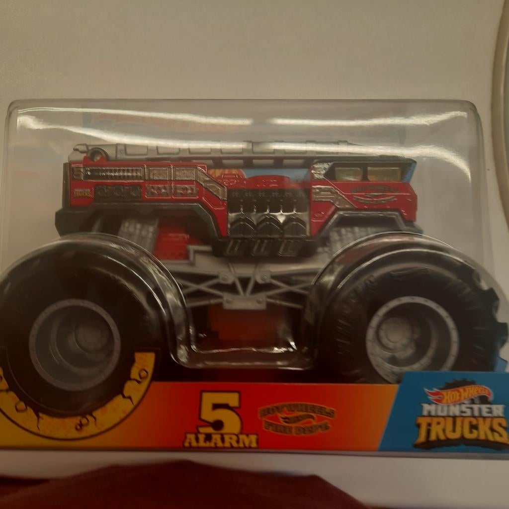 MONSTER TRUCK HOTWHEELS : SERVICE D'INCENDIE À 5 ALARMES *NE, Hobby & Loisirs créatifs, Enlèvement, Neuf, Autres types, Autres marques