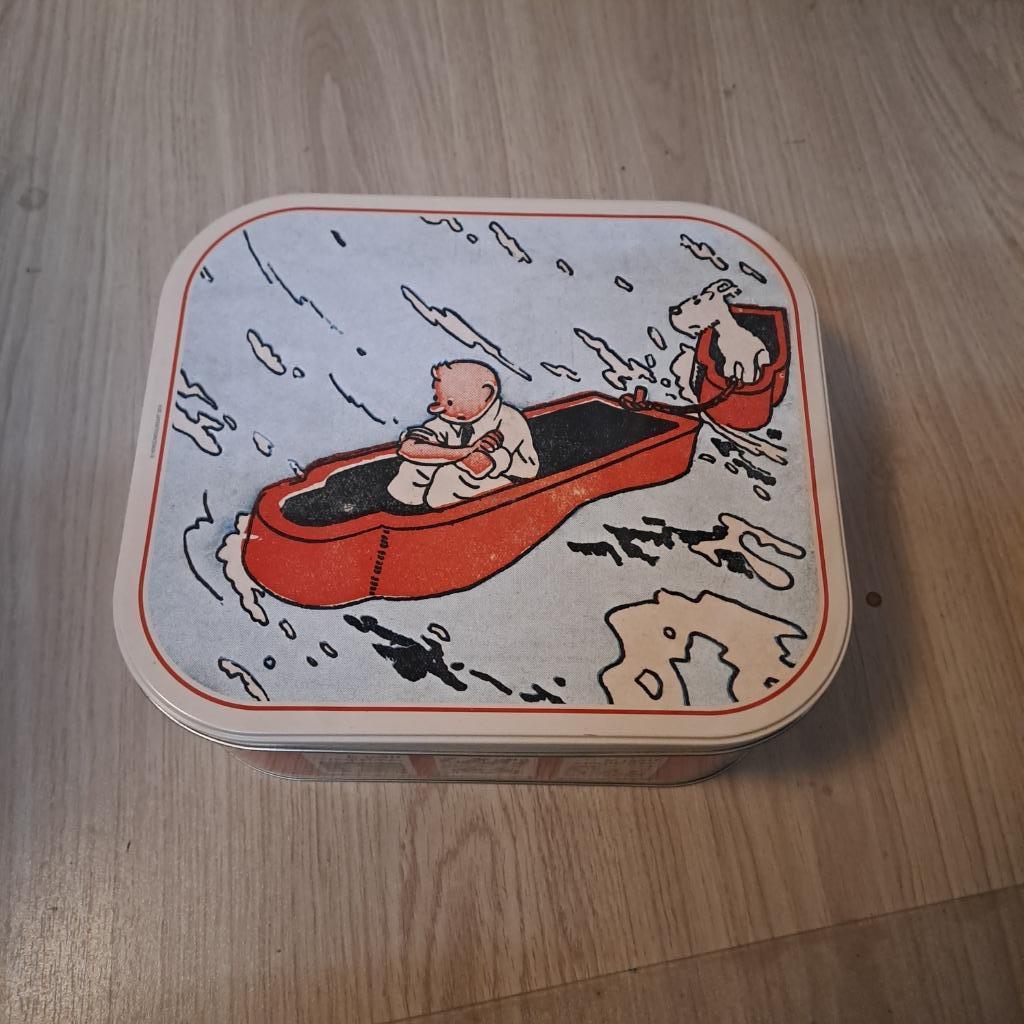 Boîte en métal Tintin, Collections, Enlèvement, Comme neuf