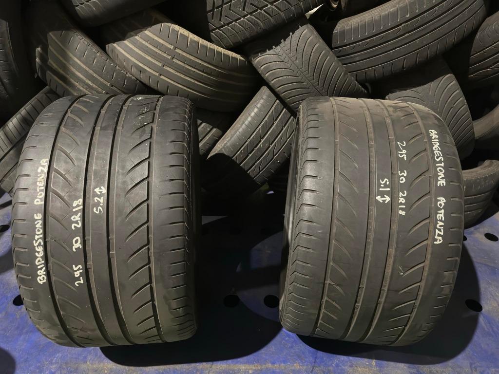 295 30 ZR18 BRIDGESTONE 5mm OCCASIE STUK PRIJS : 60€, Enlèvement, Utilisé, BMW