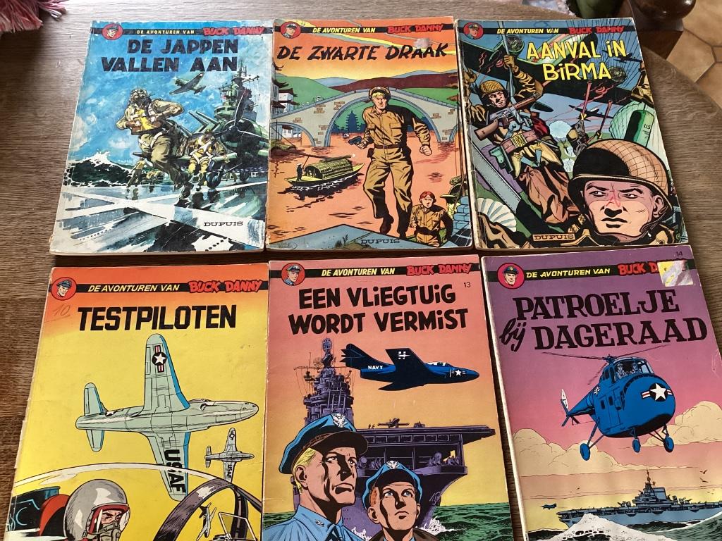 Buck Danny, Boeken, Meerdere stripboeken, Ophalen, Gelezen