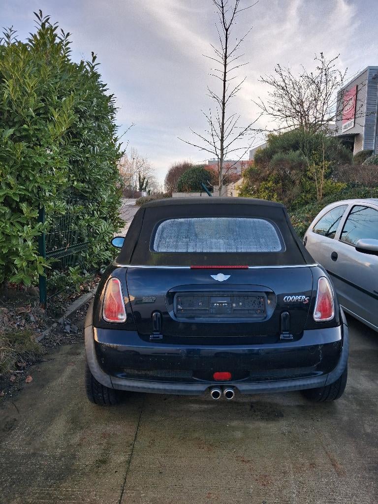 Mini cooper s cabrio 2007, Autos, Cuir, Achat, Cabriolet, Noir