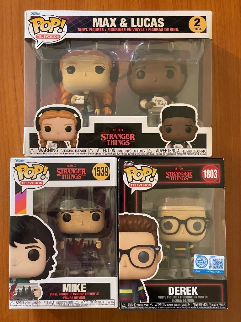 Funko POP! Vinyl Stranger Things (Netflix) exclusive, Verzamelen, Ophalen of Verzenden, Nieuw, Tv, Actiefiguur of Pop