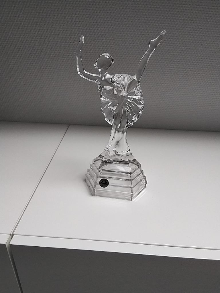 Kristallen beeld ballerina, Ophalen of Verzenden, Zo goed als nieuw