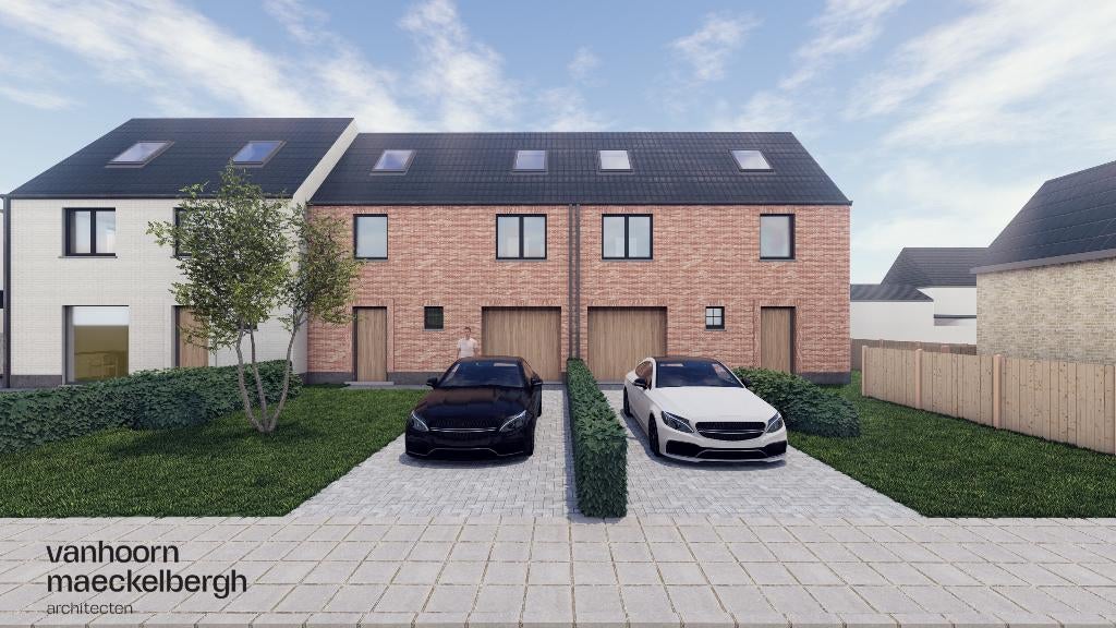 Prachtig afgewerkte nieuwbouwwoningen (BEN) te Koekelare, 500 tot 1000 m², 3 kamers, Tussenwoning, Provincie West-Vlaanderen