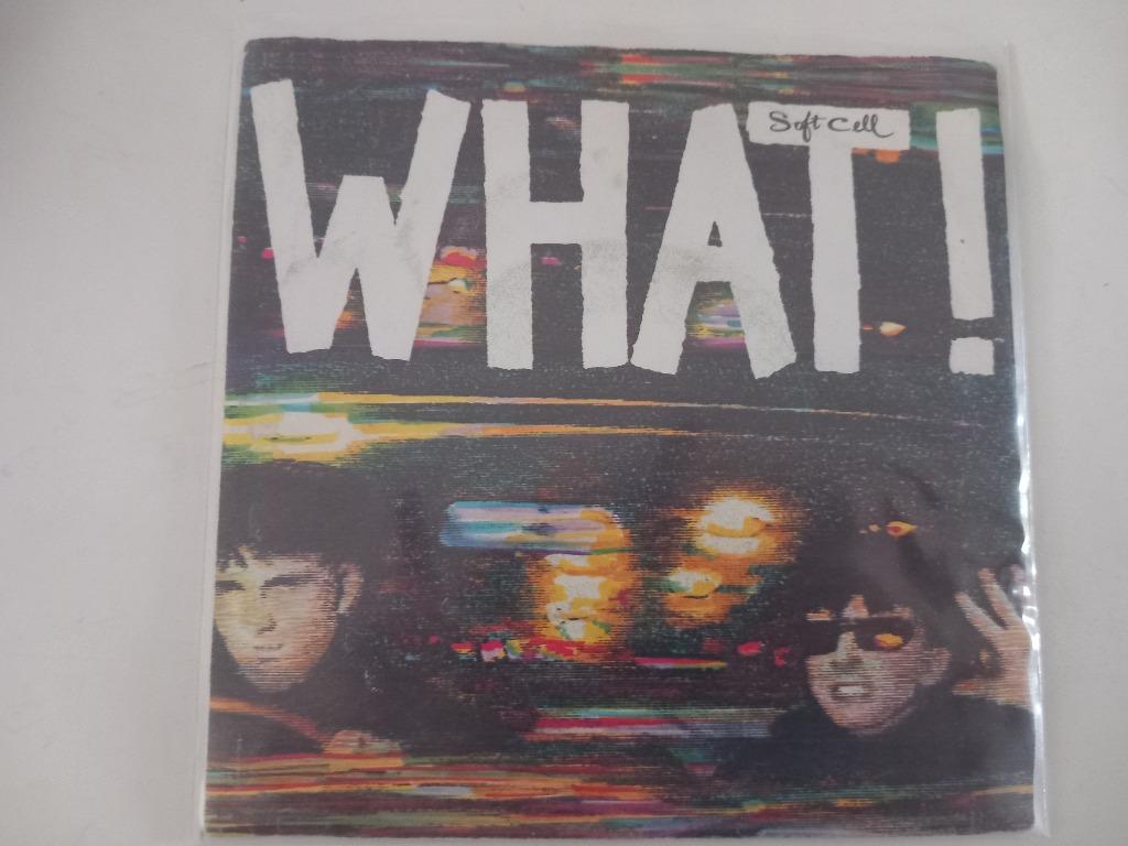 SoftCell What, un single en vinyle de 7 pouces Synth Pop Ele, Enlèvement ou Envoi, Pop