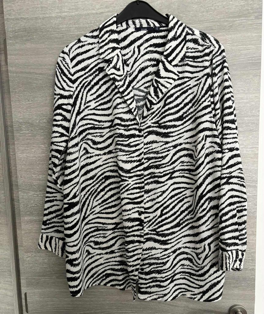 Chemise Zèbre 50, Taille 46/48 (XL) ou plus grande, Comme neuf, Enlèvement, Kiabi