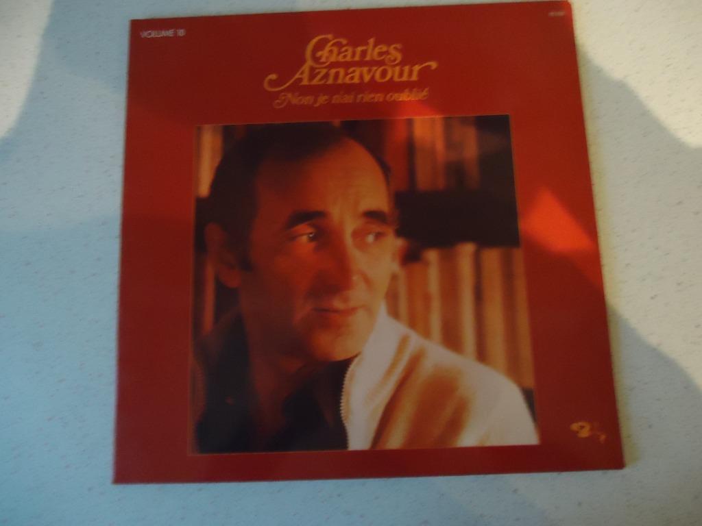 LP van "Charles Aznavour" Non Je N'ai Rien Oublié anno 1971., Enlèvement ou Envoi, Comme neuf, 12 pouces