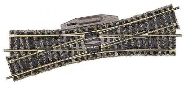 Fleischmann Profi HO 6166 ou 6167 Traversée-jonction double, Enlèvement ou Envoi, Comme neuf, Rails, Fleischmann