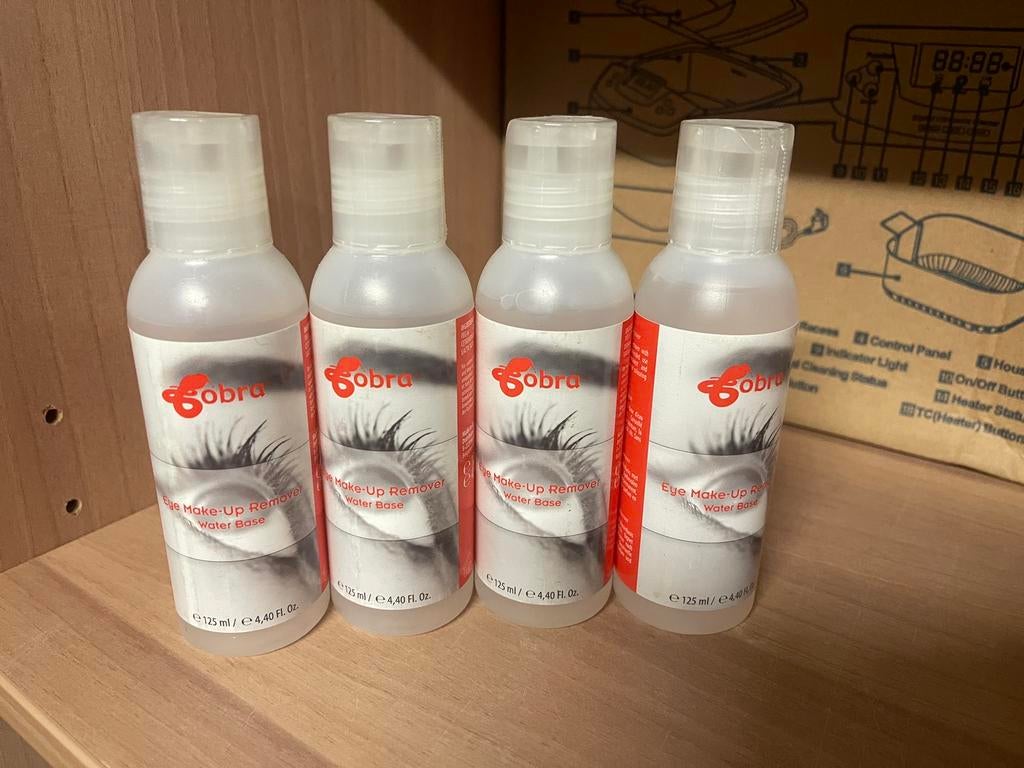 Cobra Eye Make-Up Remover op waterbasis., Ogen, Wit, Nieuw, Ophalen of Verzenden