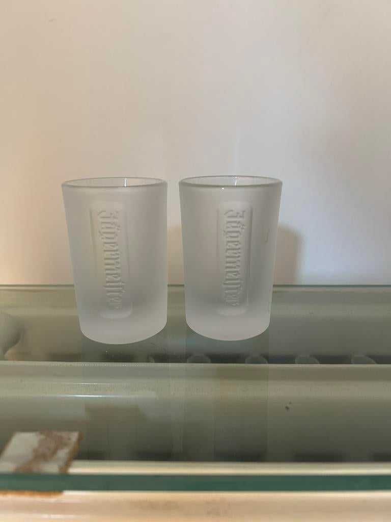 Jägermeister glaasjes, Ophalen, Zo goed als nieuw