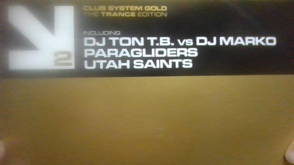 CLUB SYSTEM GOLD " THE TRANCE EDITION 2 ", Cd's en Dvd's, Verzenden, Zo goed als nieuw, 12 inch, Techno of Trance
