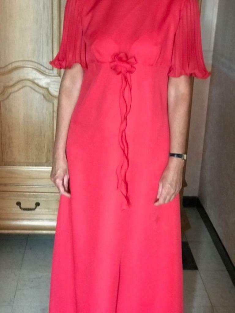 Robe de cérémonie, Enlèvement ou Envoi, Porté, Rouge, Robe de demoiselle d'honneur