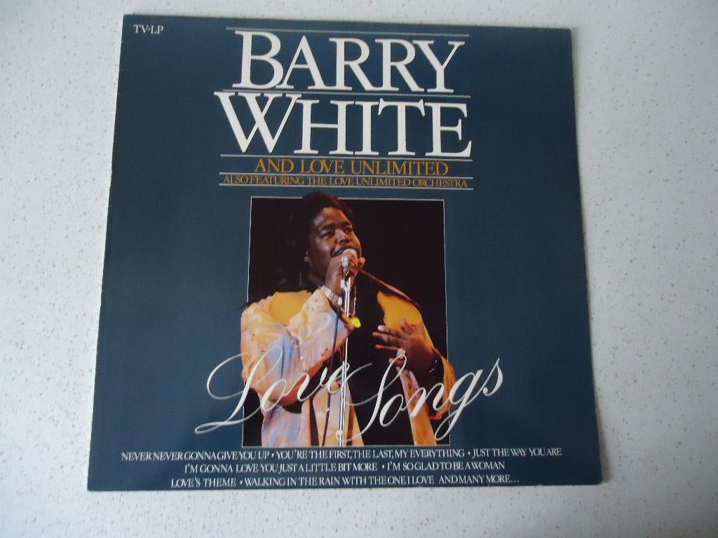 LP van "Barry White and Love Unlimited" Love Songs anno 1985, Cd's en Dvd's, Ophalen of Verzenden, Gebruikt, 12 inch