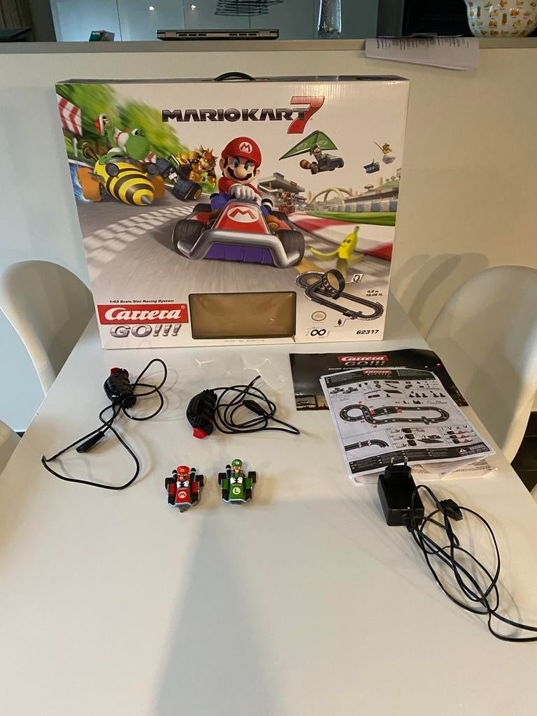 Carrera Go!!! Racebaan - GO!!! Mario Kart - P-Wing -, Racebaan, Carrera, Ophalen of Verzenden, Zo goed als nieuw