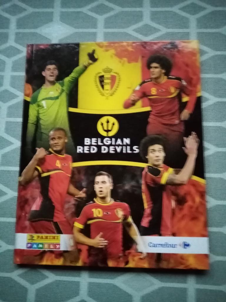 ALBUM COMPLET « LES DIABLES ROUGES BELGES — CARREFOUR 2013-2, Enlèvement ou Envoi