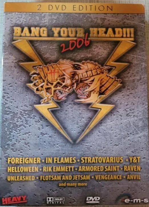 Bang your head 2006 Foreigner In Flames Stratovarius, Enlèvement ou Envoi, Comme neuf