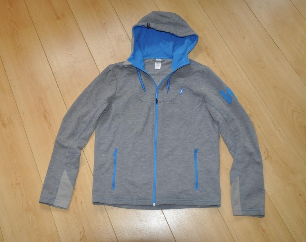 Sweat shirt capuche zippé chaud Wed'ze t.M homme, Gris, Enlèvement ou Envoi, Porté, Taille 48/50 (M)