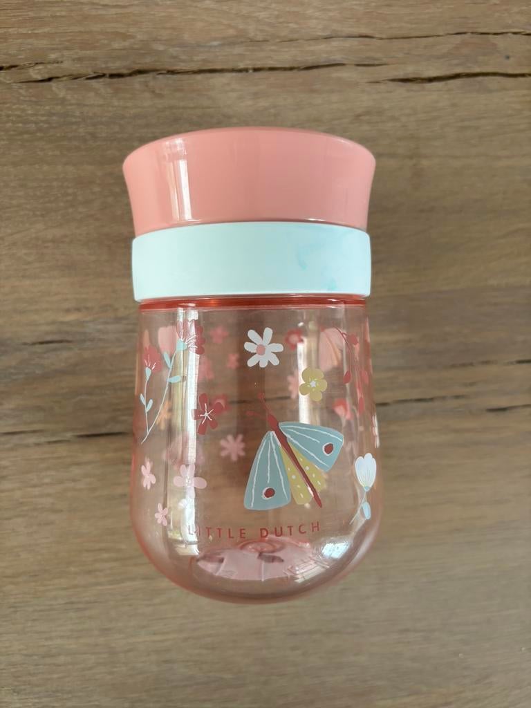 Mepal Mio 360 oefenbeker little dutch Flowers & Butterflies, Kinderen en Baby's, Ophalen, Zo goed als nieuw, Overige typen