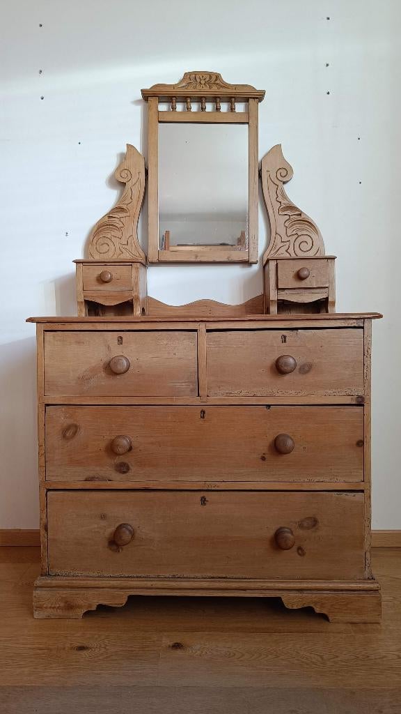 commode/coiffeuse, Maison & Meubles, 3 ou 4 tiroirs, 25 à 50 cm, Enlèvement, Utilisé