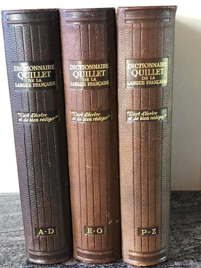 Dictionnaires Quillet annee 1951, Enlèvement ou Envoi, Comme neuf