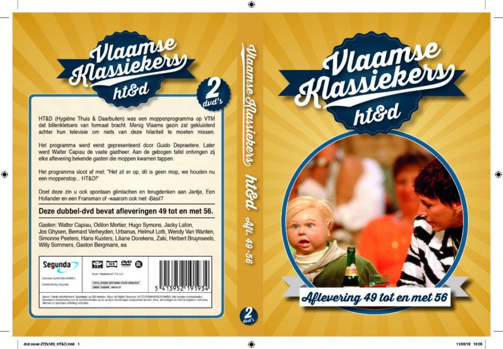 HT&D (4 x 2 dvd's) Vlaamse Klassiekers, Enlèvement ou Envoi