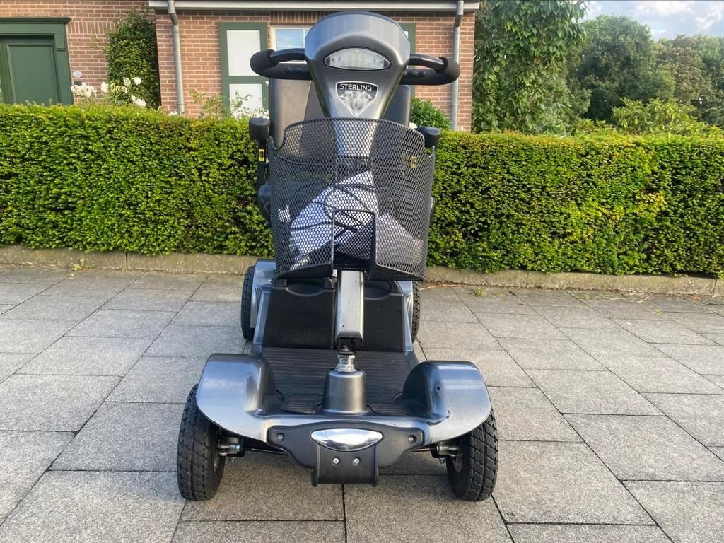 Opvouwbare Scootmobiel Sterling Sapphire demonteerbaar, Ophalen of Verzenden, Inklapbaar, Zo goed als nieuw, Elektrische rolstoel