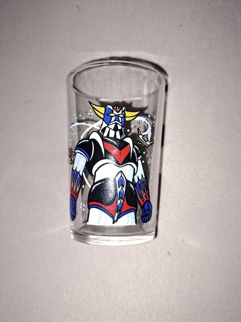 Glas Goldorak jaren '80, Collections, Statues & Figurines, Enlèvement ou Envoi, Comme neuf, Autres types